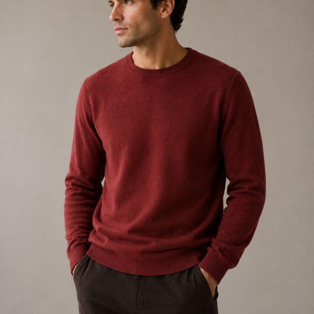 Hm fine knit crewneck sweater